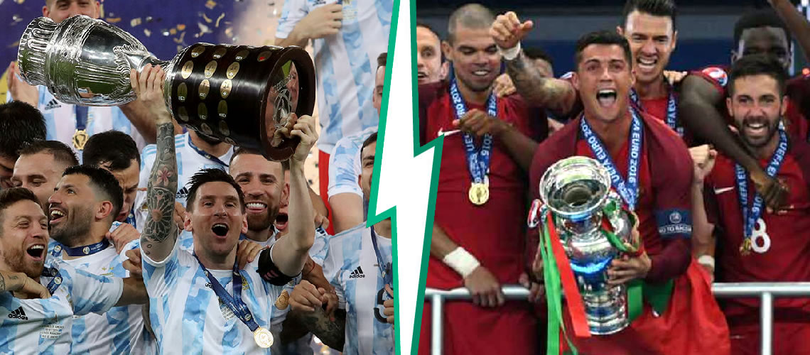Títulos de Messi vs Títulos de Cristiano Ronaldo