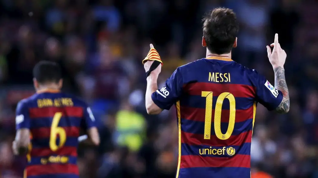 Messi 500 goals 117 games less